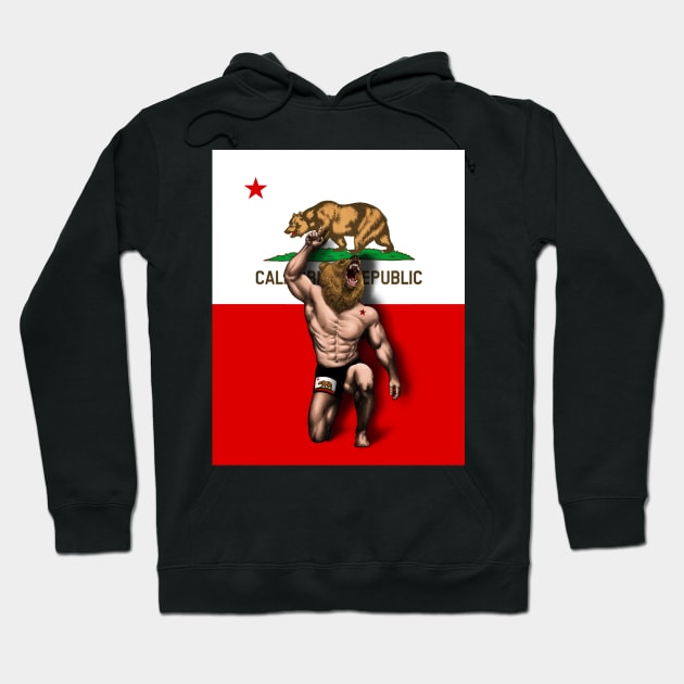 California Bear Flag - Cali love - California Love Hoodie by undersideland